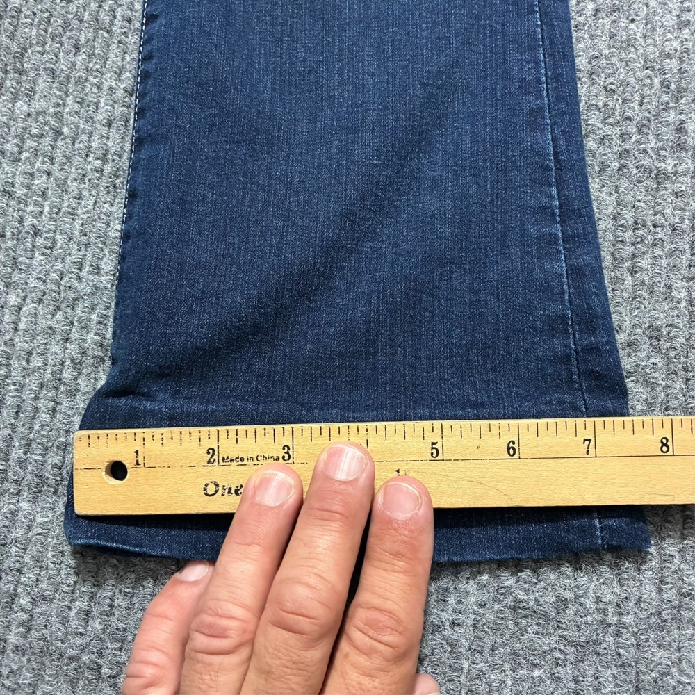 Rock & Republic Kasandra Womens‎ Bootcut Jeans 2M Blue Denim Stretch Low Rise - Picture 8 of 12